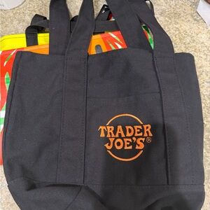 Trader Joe's Black Tote Bag